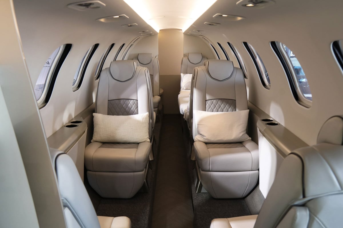 HondaJet Elite II - Interior