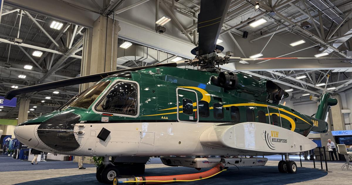 FIrst Firefighting Sikorsky S-92 Unveiled at Verticon 2025