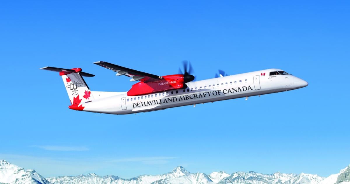 Skyward Express Adds Refurbished Dash 8 From DHC | Aviation