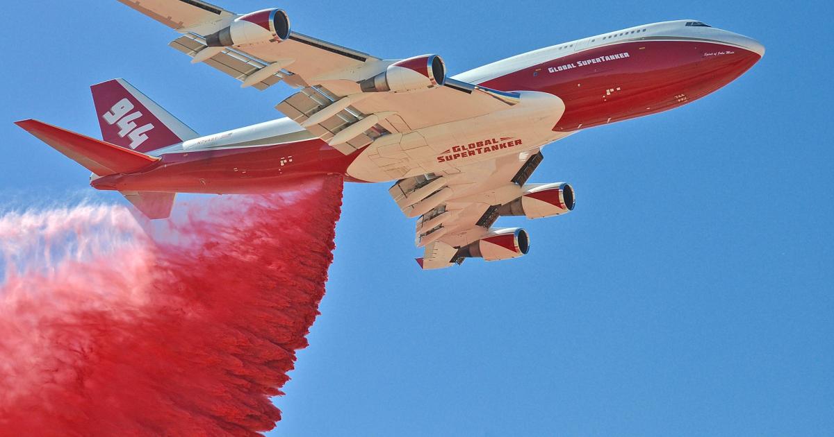 レッドサンダー(RR) Aircraft Fight California's Wildfires | Aviation International News