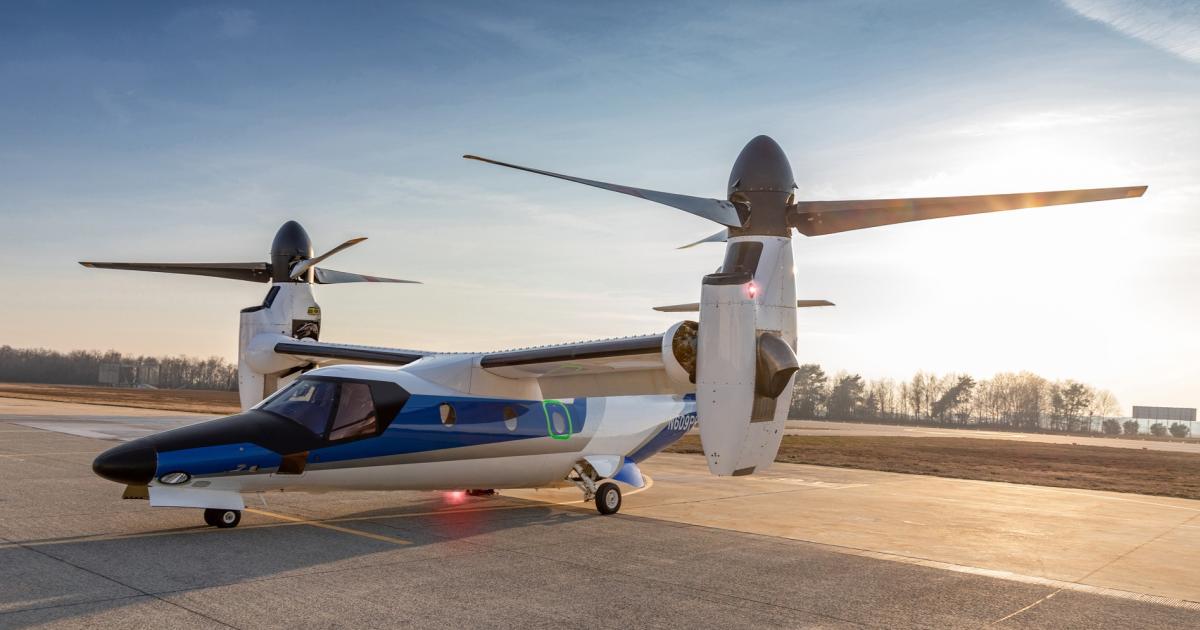 Fifth Leonardo AW609 Tiltrotor Joins Flight-test Program