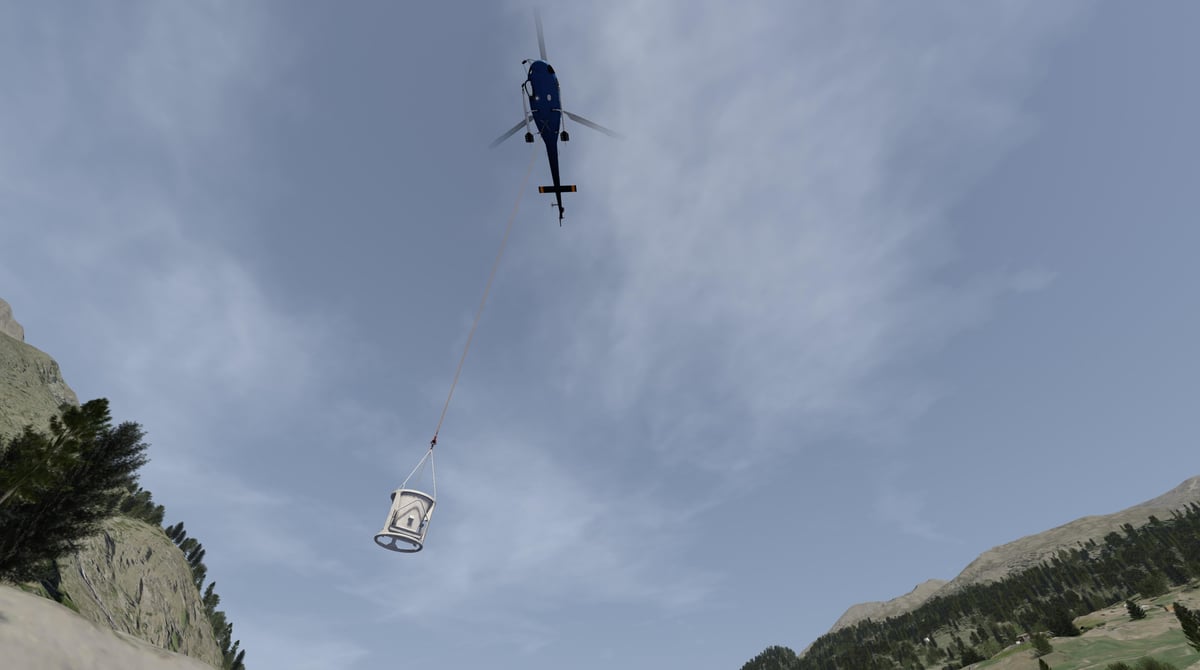 Loft Virtual Reality Helicopter Simulator Approved for Sling Load ...