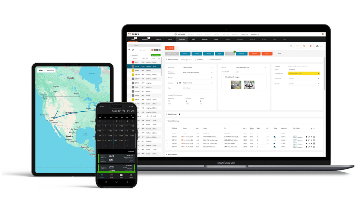 Software Specialist FL3XX Presses Case for Automating Charter ...