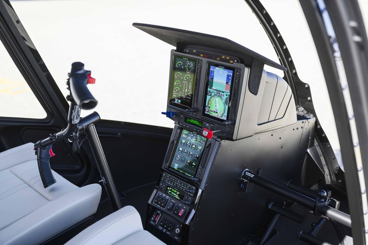 Garmin GFC 600H Helicopter Autopilot Certified in Robinson R66