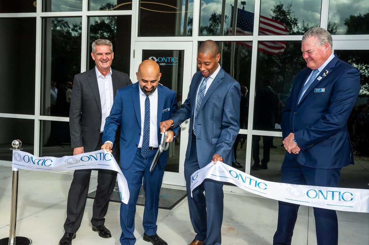 Ontic Opens MRO Center of Excellence in Florida