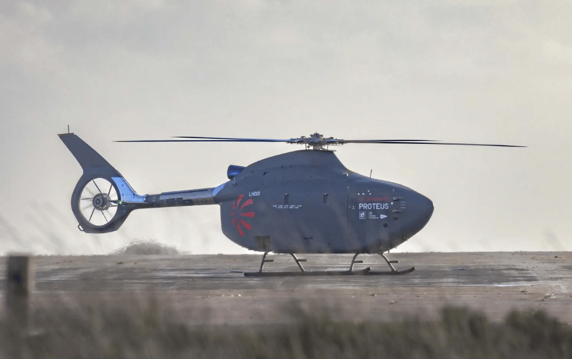 Protius Uav Leonardo’s Proteus Naval Autonomous Helicopter Makes First Flight ...