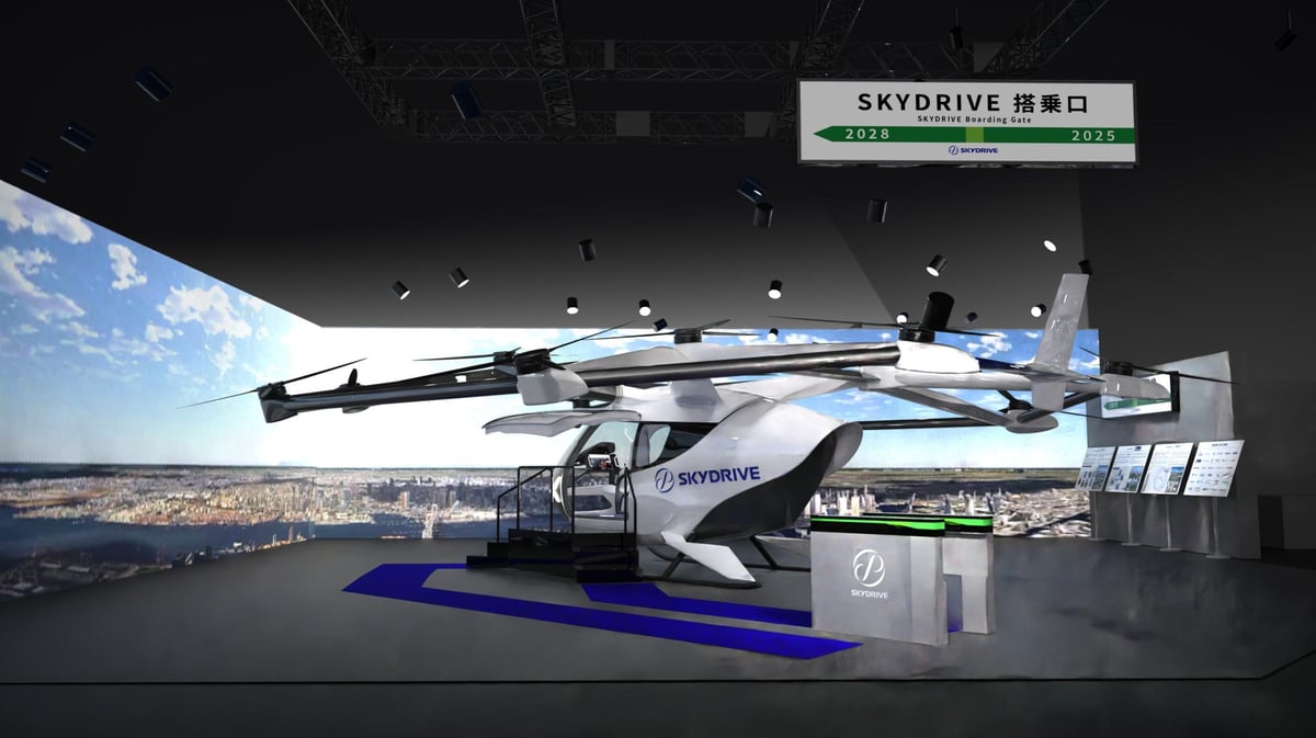 Japan's SkyDrive Chases eVTOL Aircraft Certification Milestone