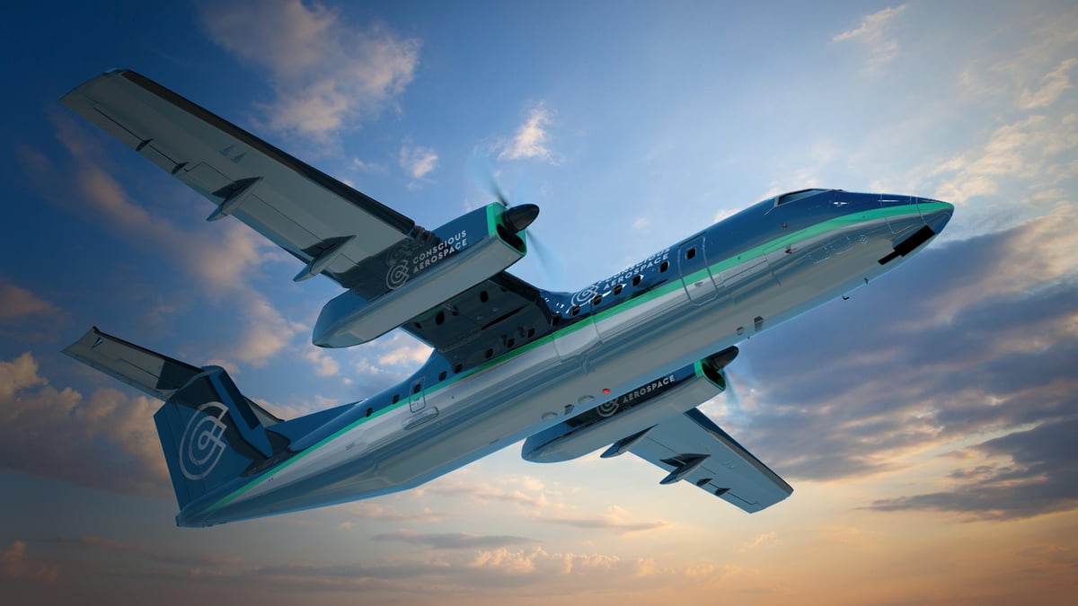 Conscious Aerospace Keeps Focus on Hydrogen-powered Dash 8 Aircraft ...