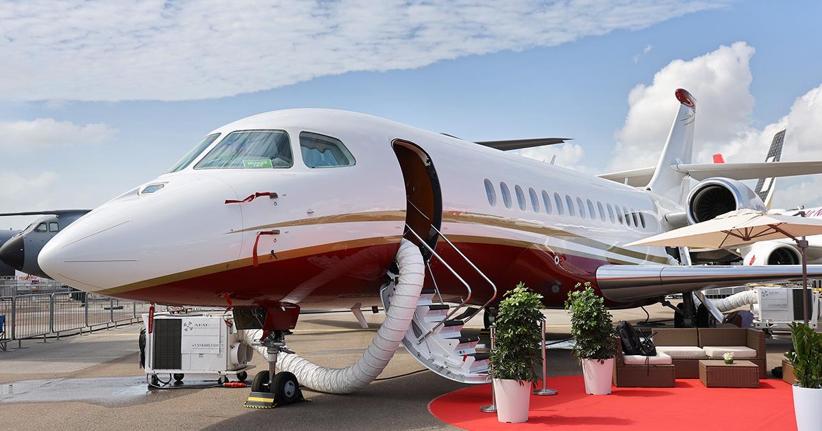 Singapore Welcomes the Falcon 6X to Show Site