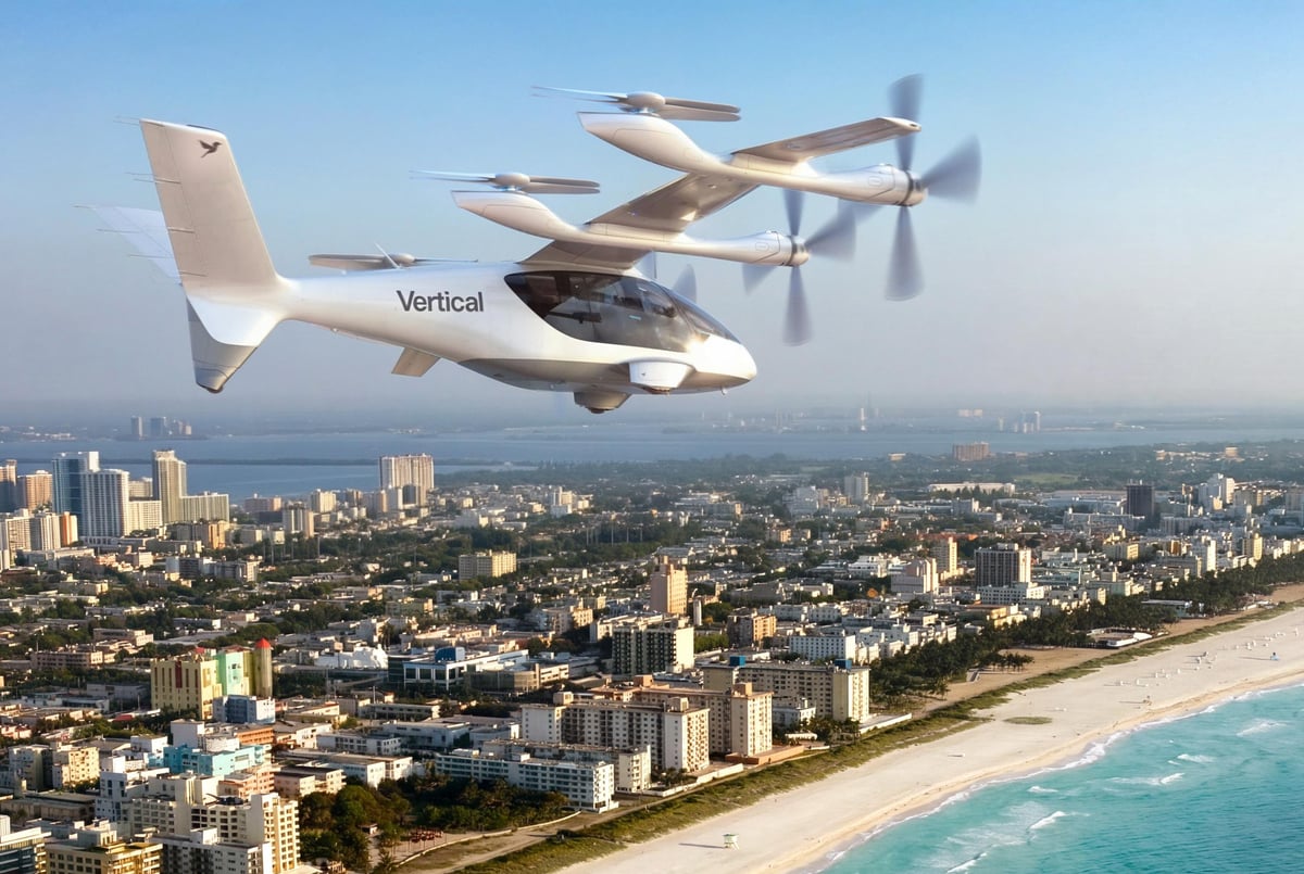 Vertical Pitches eVTOL Air Services for South Florida