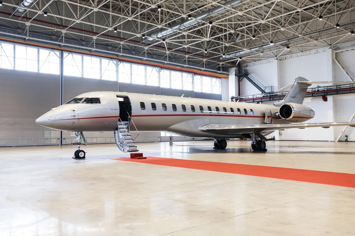 Vista Takes Global 8000 to China as Regional Traffic Surges