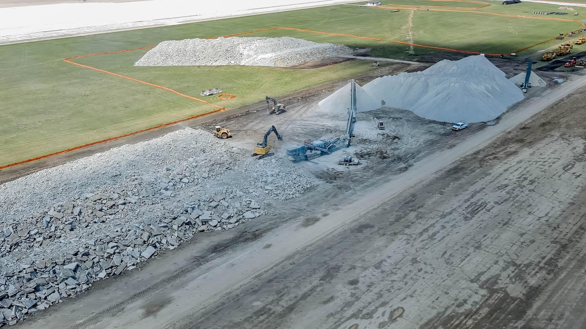 Nebraska Airport Undergoes Major Runway Rehab