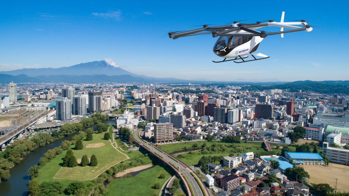 Japanese Air Charter Group Plans To Operate SD-05 eVTOLs