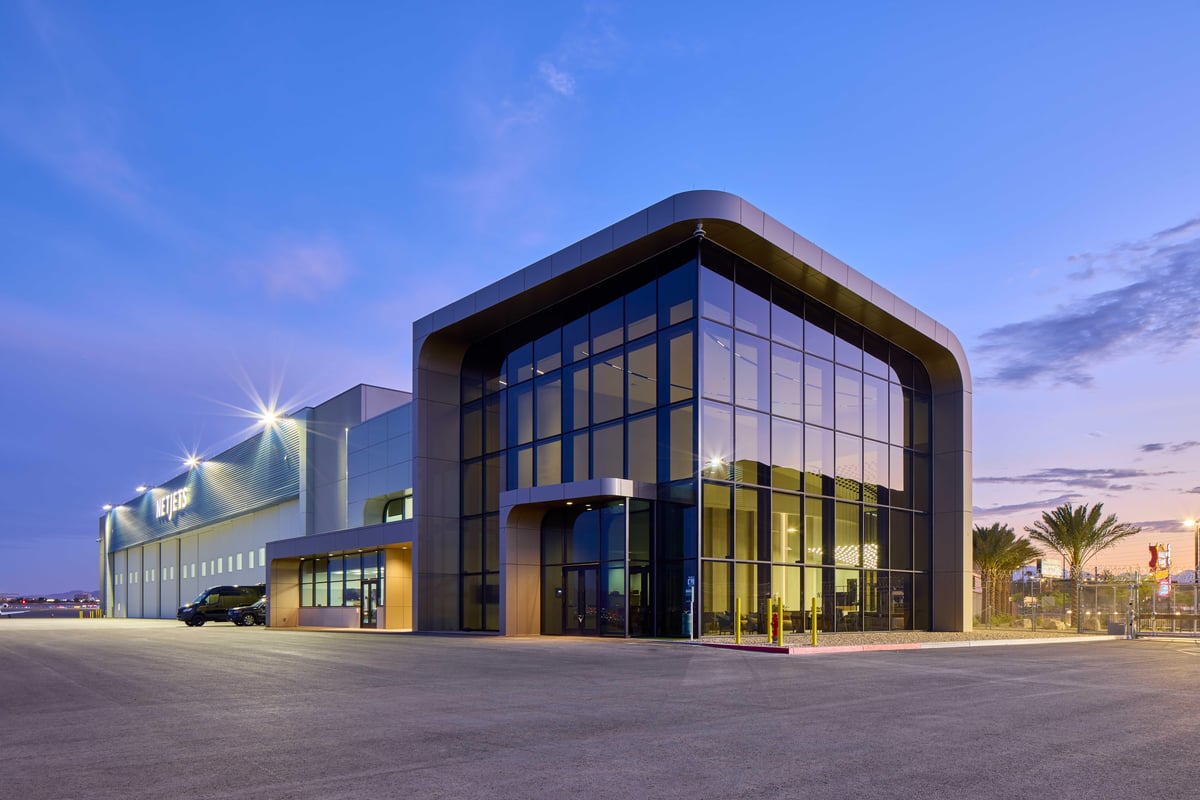 NetJets Touts New Private Las Vegas Terminal