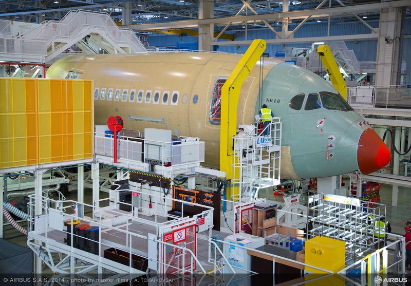 Finnair's First Airbus A350 Takes Shape | Aviation International News