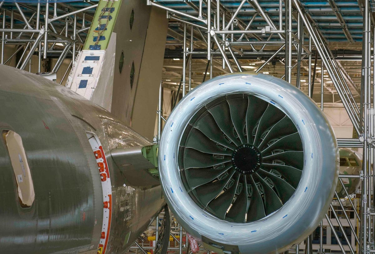 Now Fitted with Engines, First Global 7000 Takes Shape | Aviation ...
