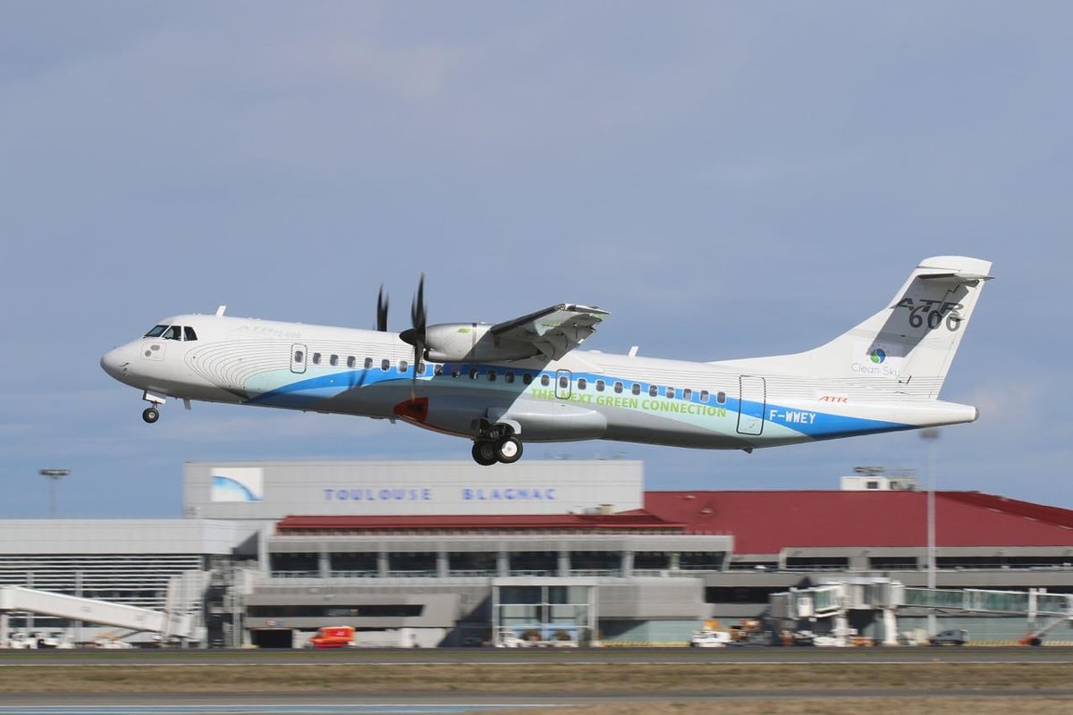 ATR Studies All-Electric Architecture for Turboprops | Aviation ...
