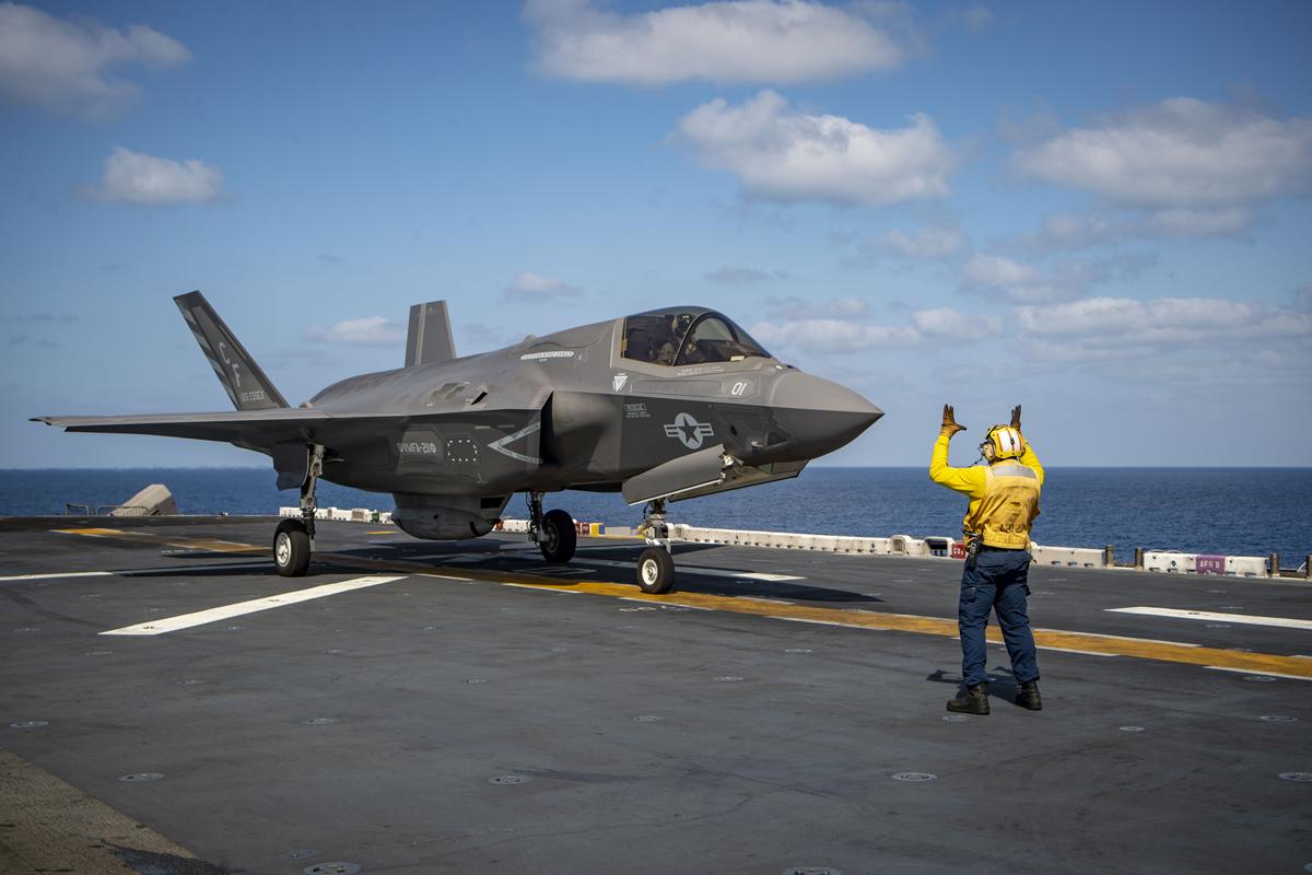 U.S. F-35Bs Make Combat Debut; UK Sea Trials Under Way