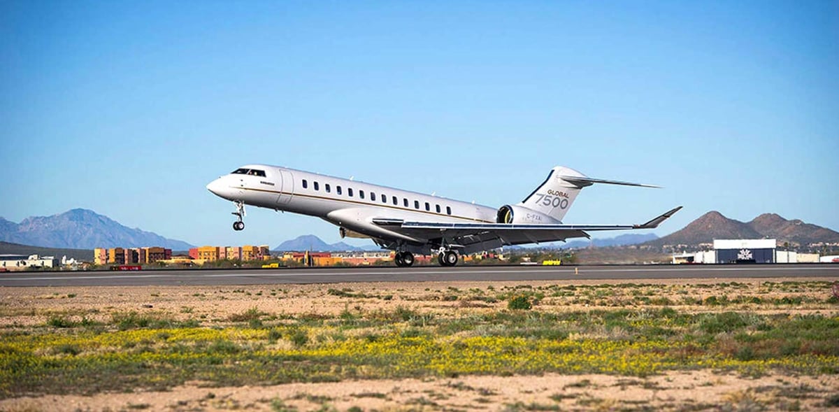 Vt Asr Bombardier Delivers 50th Global 7500 | Aviation International News