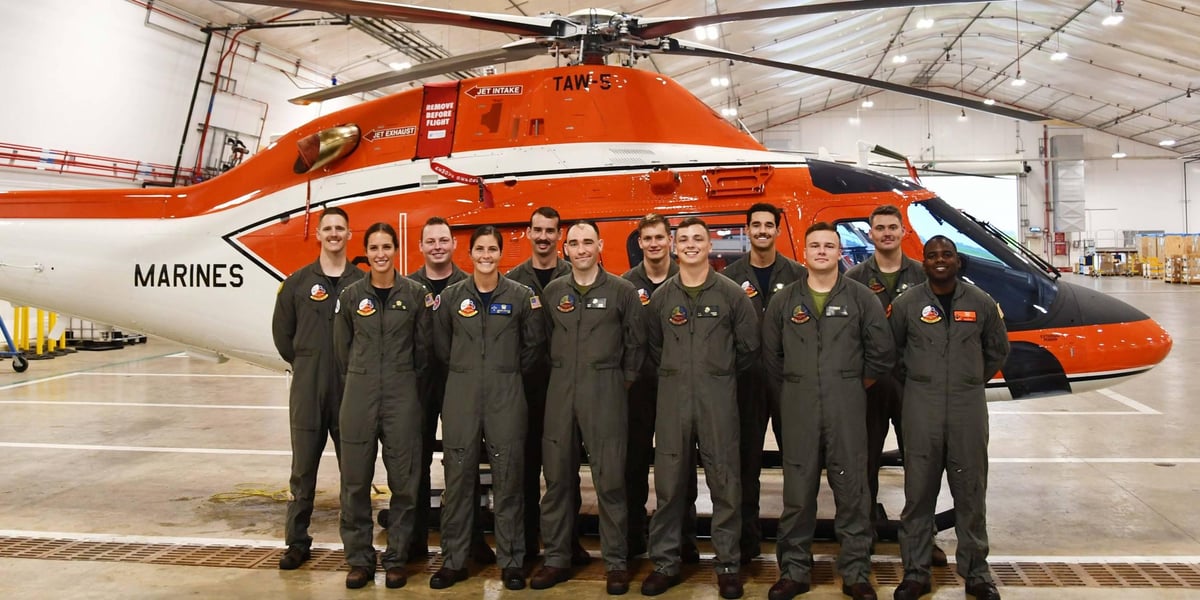 First Navy Class Begins Training in Leonardo TH-73A | Aviation