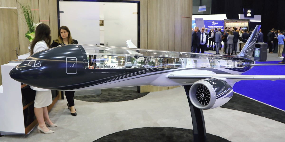 Greenpoint Goes Zen with VIP 777X Cabin Concept Model | Aviation