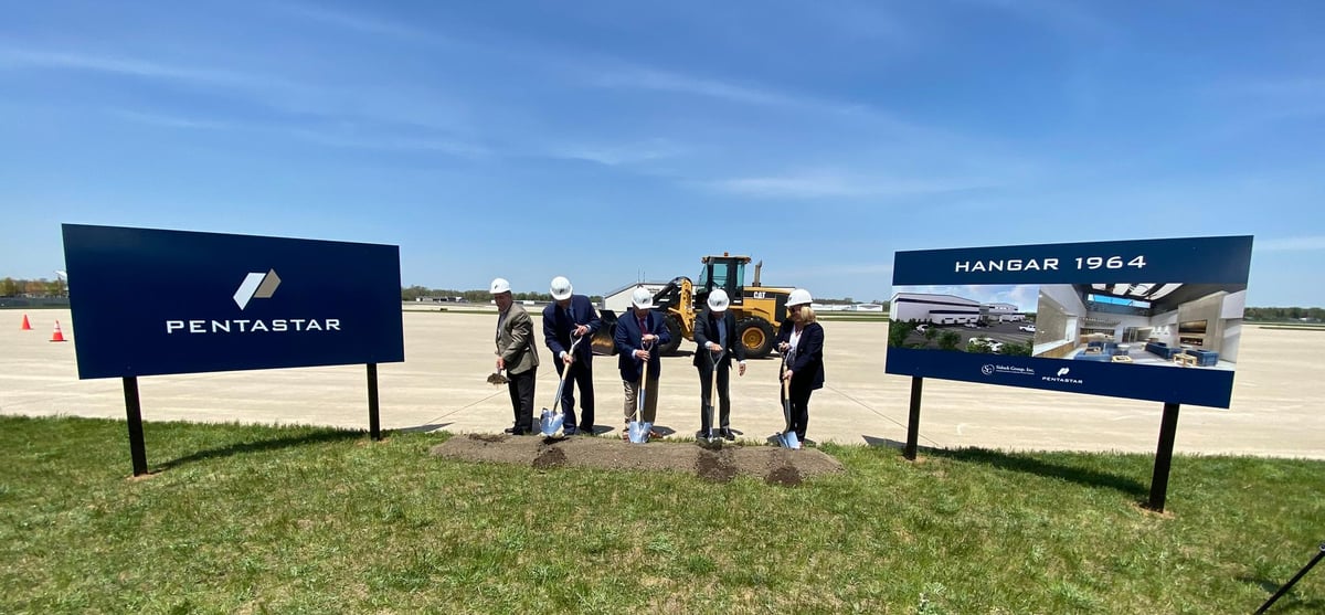 Pentastar Aviation Breaks Ground on Hangar Complex | Aviation ...