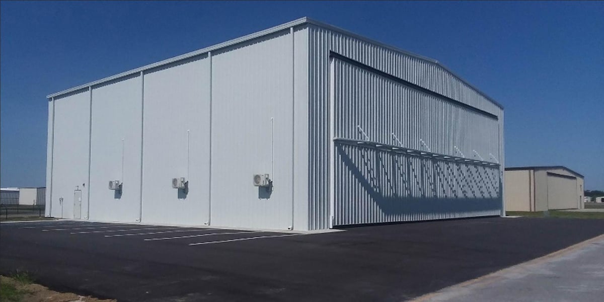 Gulf Coast Airport Fills Out Its Corporate Hangar Complex | Aviation ...