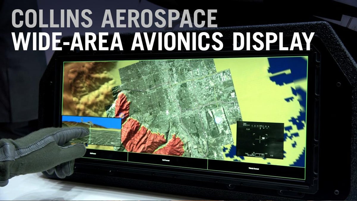 Collins Wide-area Display Brings Fighter Tech to More Aircraft - AIN ...
