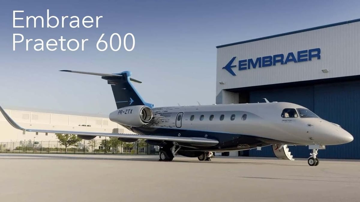 Tour Embraer’s Praetor 600 Jet and Learn How it Serves its Owner ...