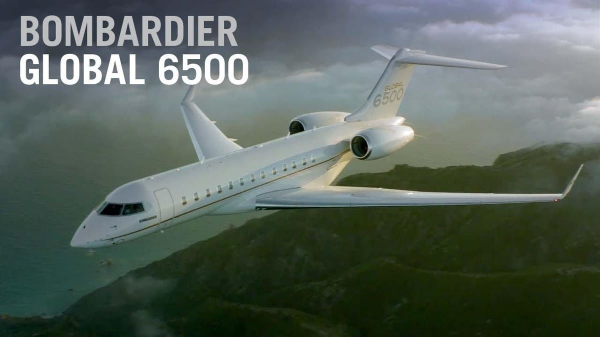 Step Inside the Bombardier Global 6500 Aircraft | Aviation ...