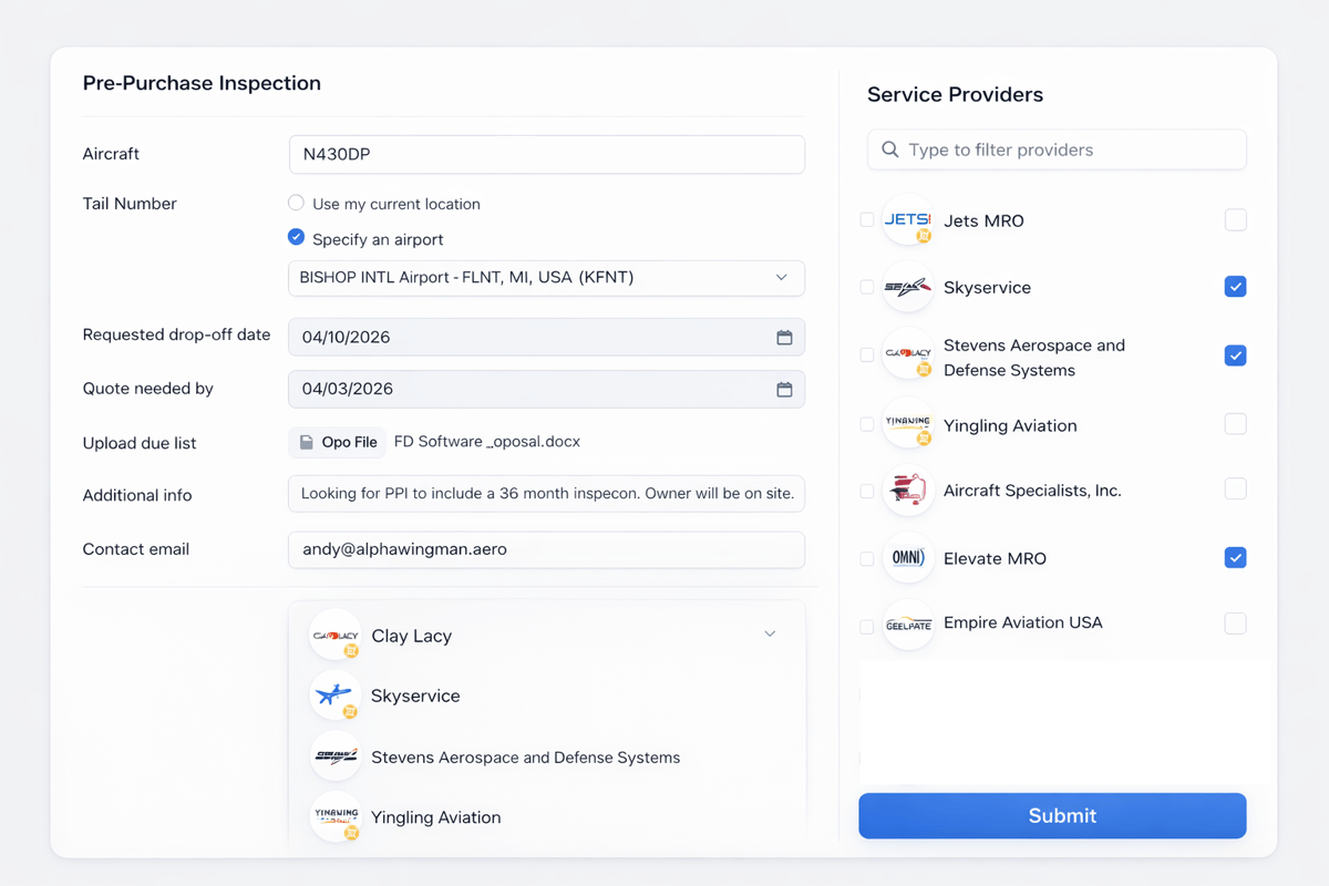 Alpha Wingman PPI Integrates with IADA Broker Portal
