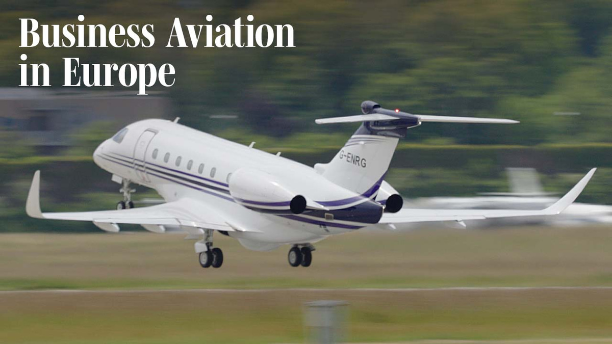European Business Aviation Insists It is a Key Part of the Climate