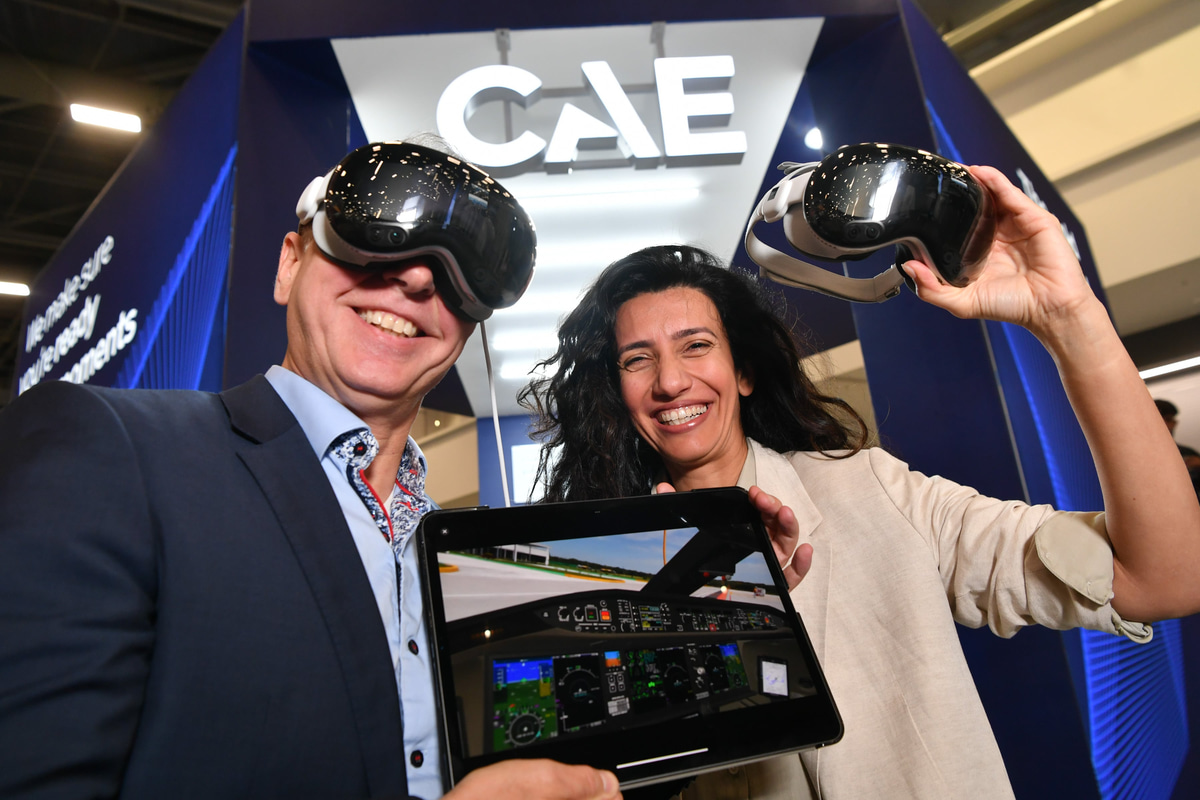 Cae Transforming Flight Deck Training With Apple Vision Pro App