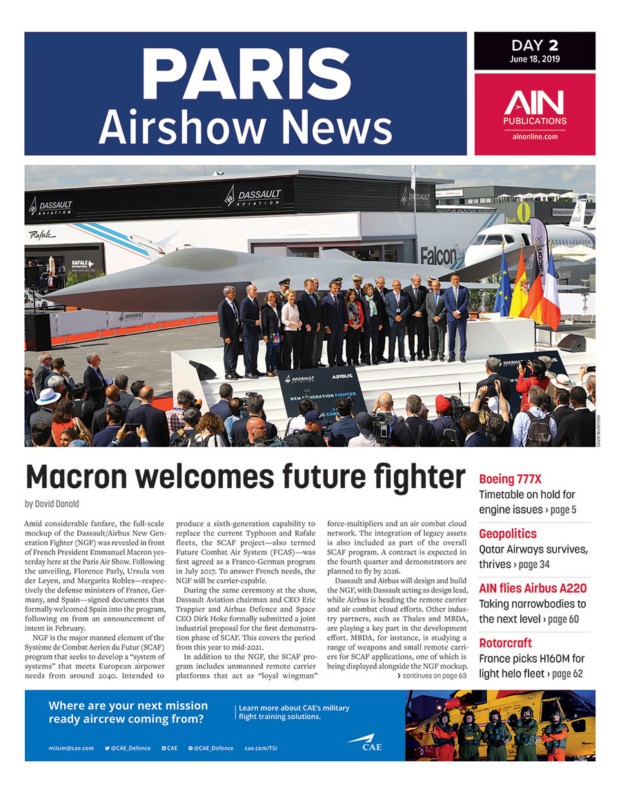 Paris Airshow 2019 Day 2 Aviation International News