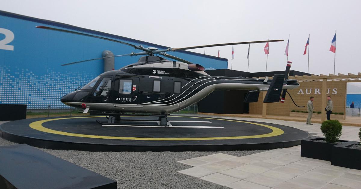 Gulf Investments in 'Aurus' VVIP Helicopter Brand Boosts Ansat
