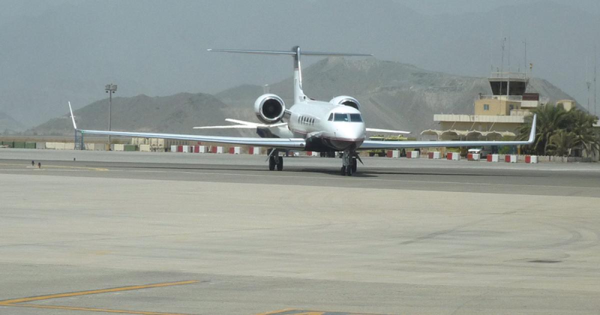 Fujairah Airport Hosts Business Aviation Among Other Priorities
