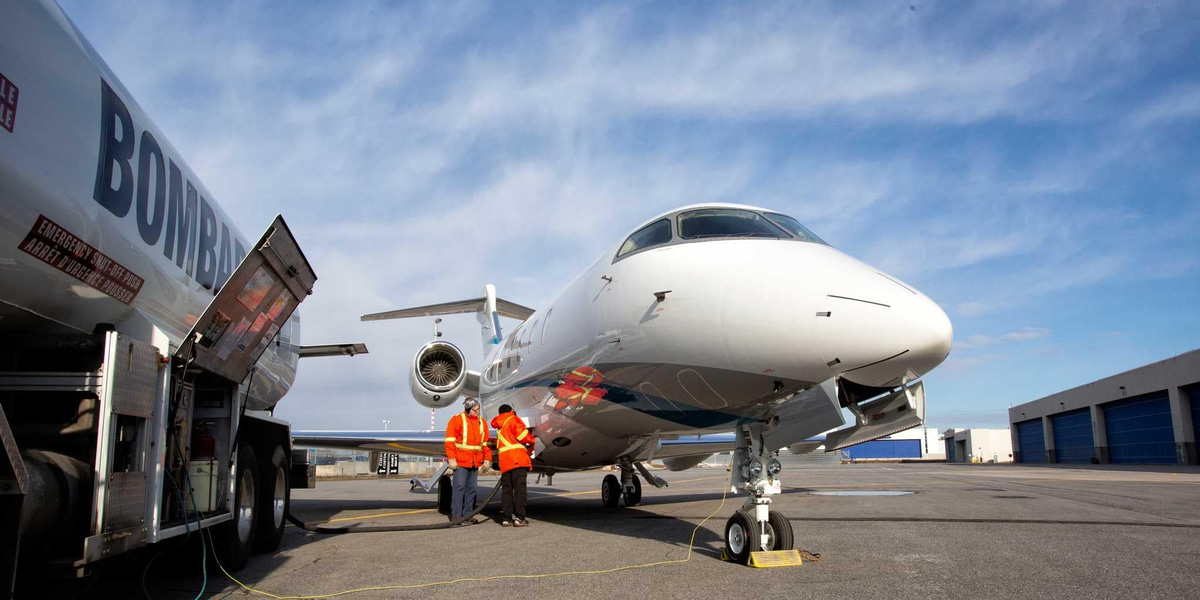 Bombardier Delivers First Factory SAF-fueled Jet | Aviation ...