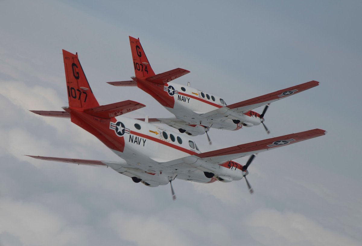 CAE USA awarded Navy contract to continue providing T-44C aircrew