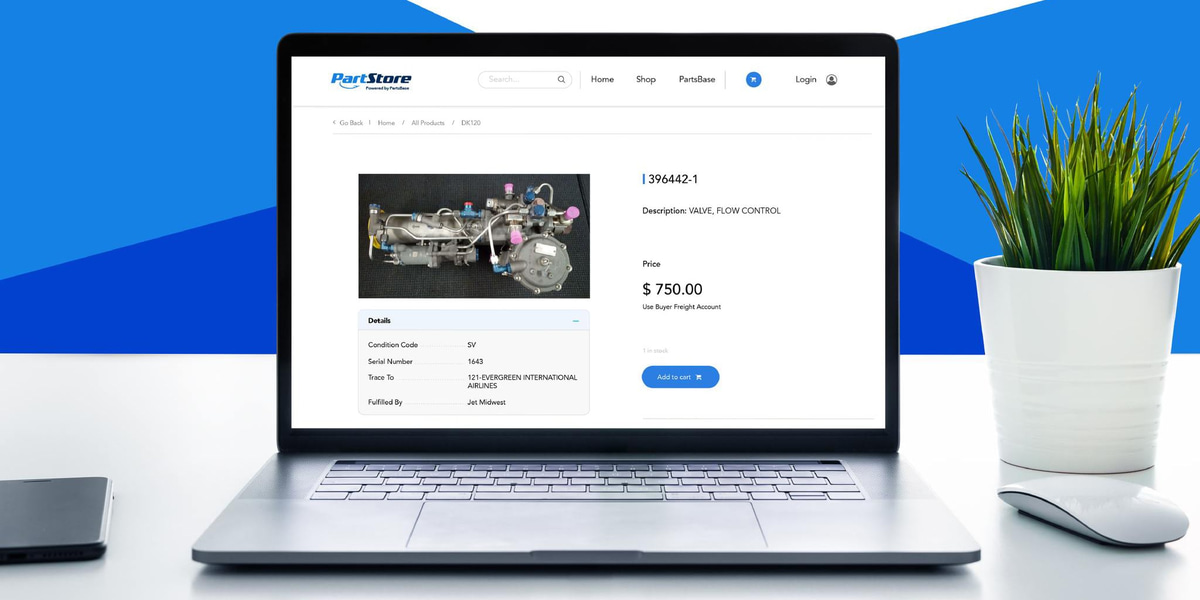 PartsBase Upgrades Its Online Aircraft Parts Store Aviation International News