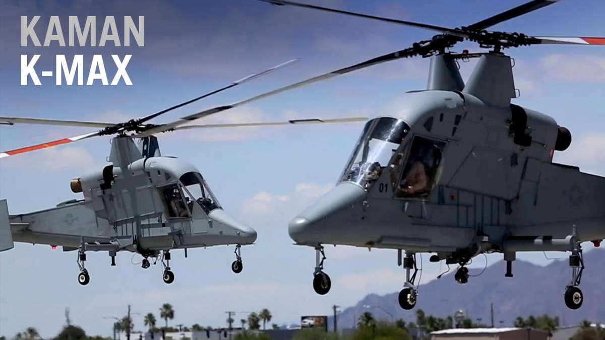 Kaman Offers Its KMax Unmanned Helicopter to the Commercial Market