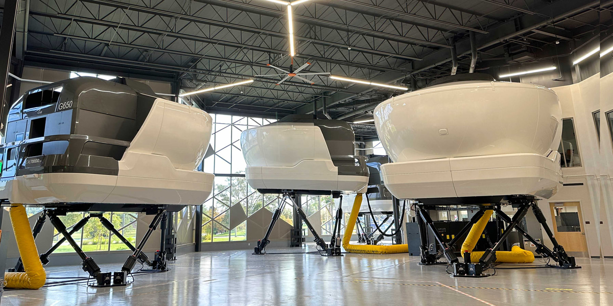 CAE Meeting Business Aviation Training Customers in Local Markets