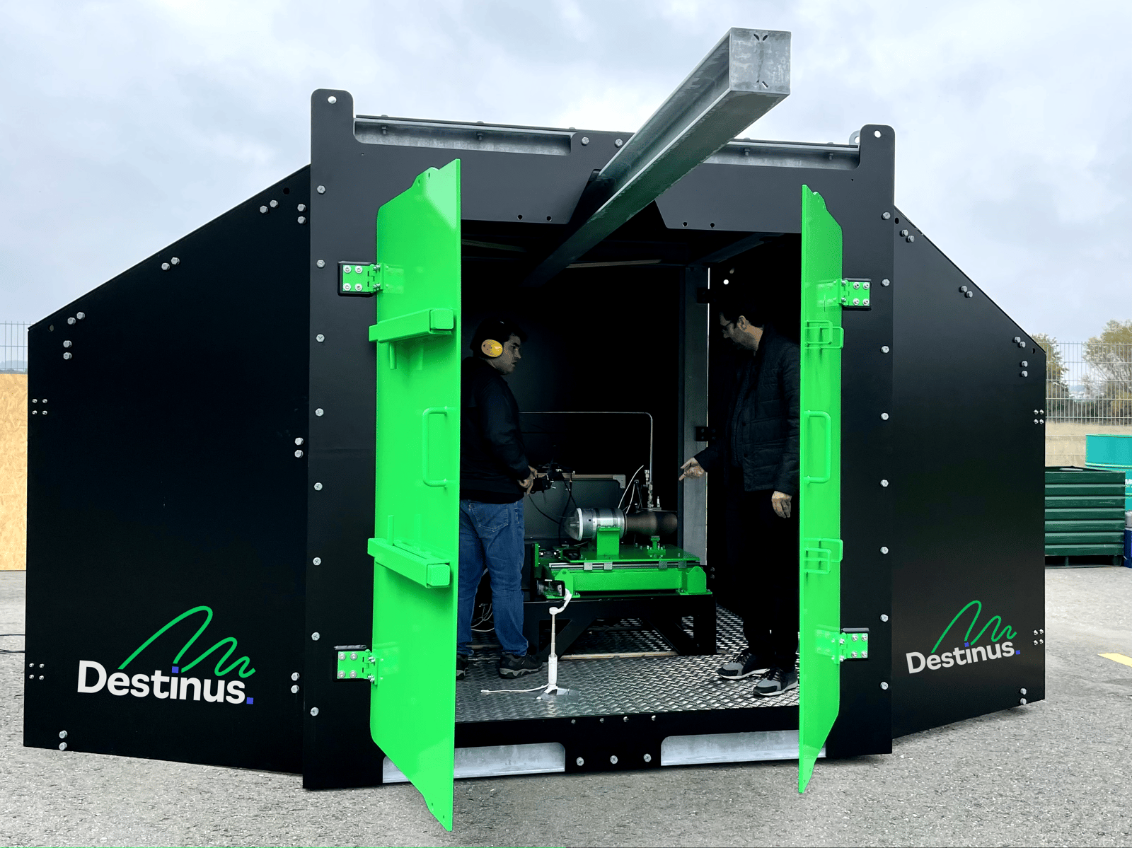 Destinus has been testing hydrogen propulsion systems at its facility in Switzerland.
