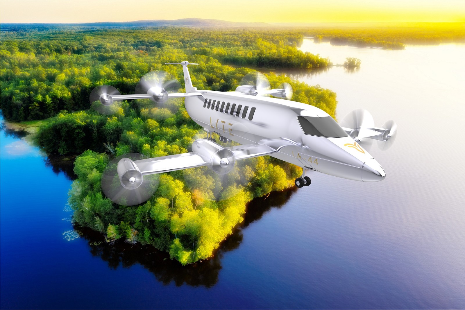 Lyte Aviation's LA-44 SkyBus VTOL aircraft