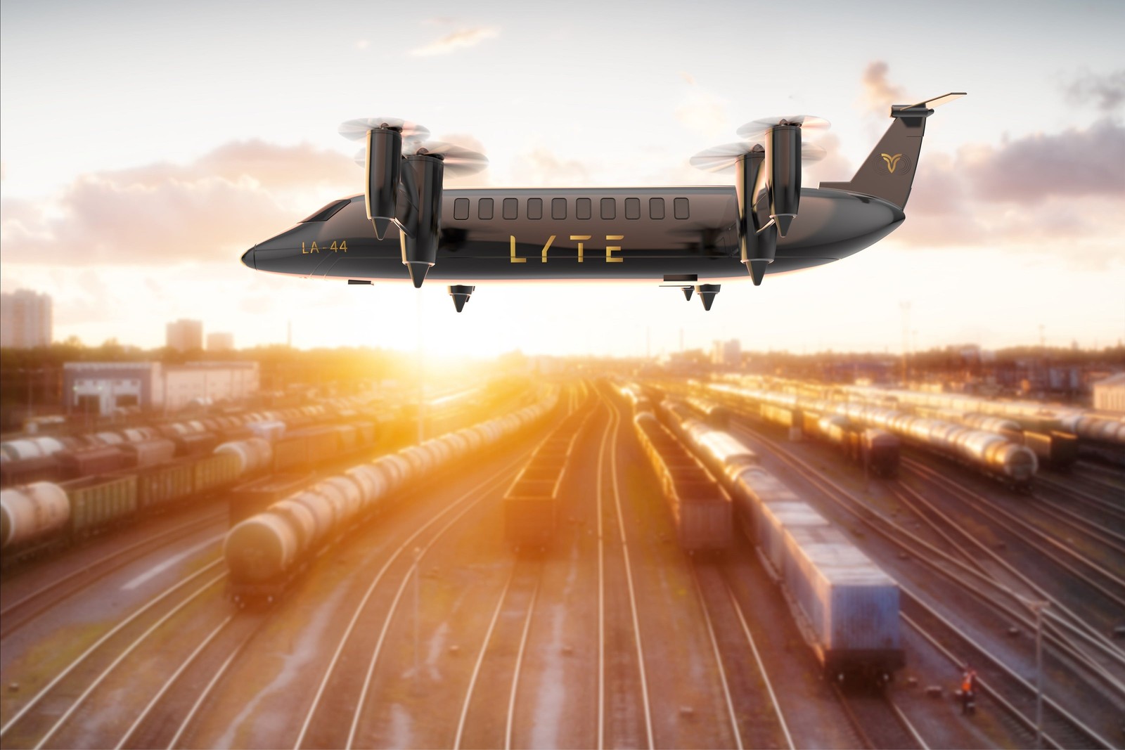 Lyte Aviation's SkyBus LA-44 would seat 40 passengers.