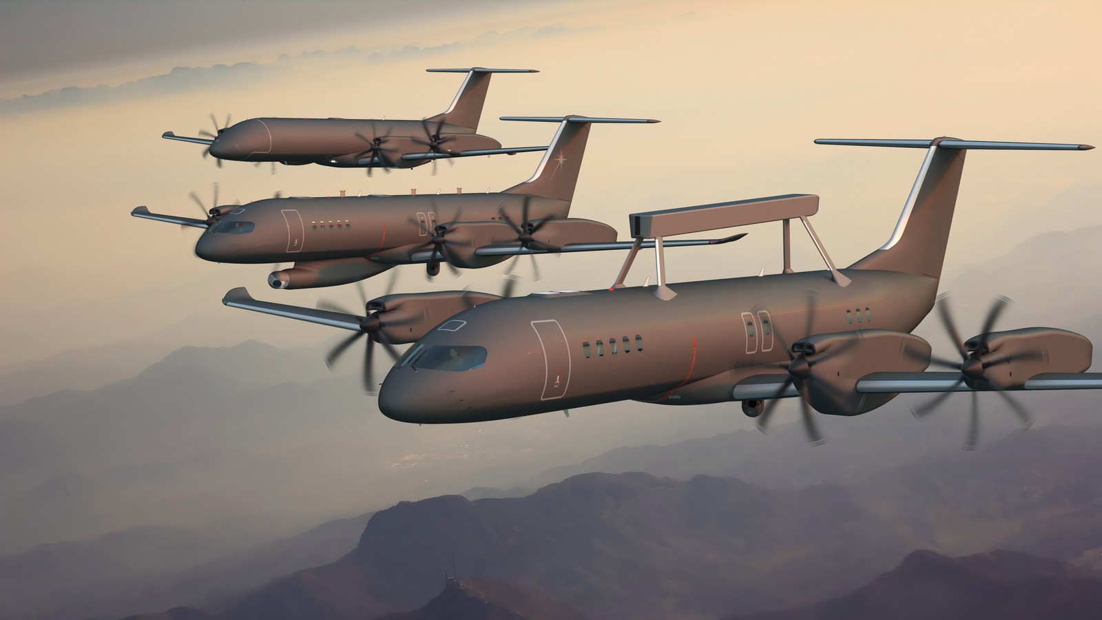 Evio 810航空機