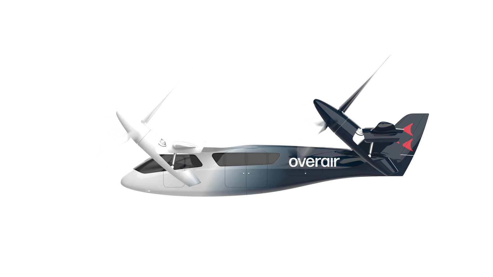 オーバーエアバタフライeVTOL航空機