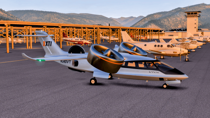 XTI Aerospace TriFan 600 VTOL aircraft