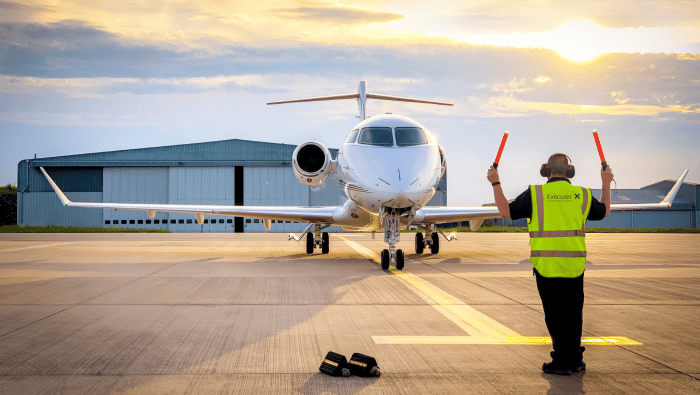 Bizjet on ExecuJet Sydney Ramp