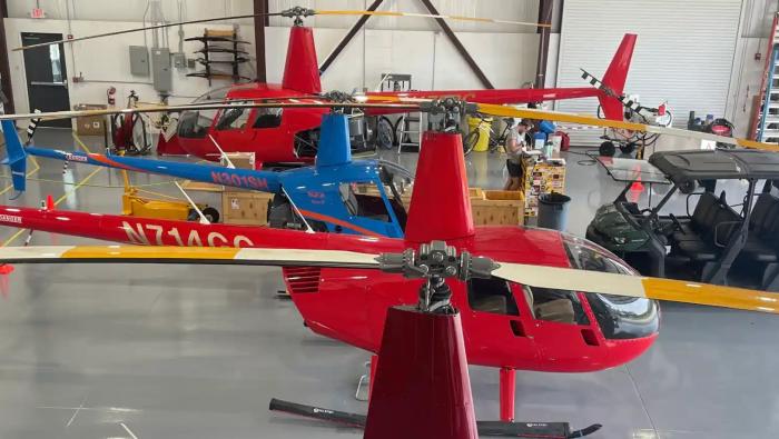 Panhandle Helicopter Academy hangar