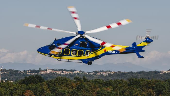 Leonardo AW189 helicopter
